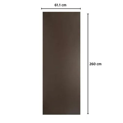 Panou decorativ riflaj WPC, Naimeed D7566, sistem de imbinare tip ''U'', aspect rafinat si montaj usor, 260x61.1x0.9cm, maro
