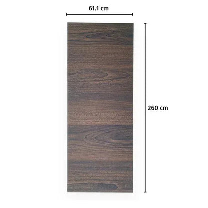 Panou decorativ riflaj WPC, Naimeed D7559, sistem de imbinare tip ''U'', aspect rafinat si montaj usor, 260x61.1x0.9cm, nuc închis