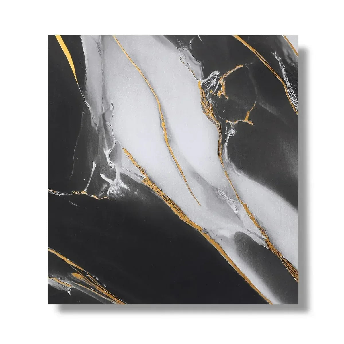 Panou decorativ, riflaj, polimer rigid, Naimeed D7609, Dimensiuni 270x30.5x0.45cm, Negru