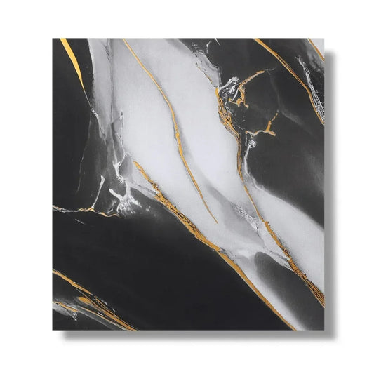 Panou decorativ, riflaj, polimer rigid, Naimeed D7609, Dimensiuni 270x30.5x0.45cm, Negru