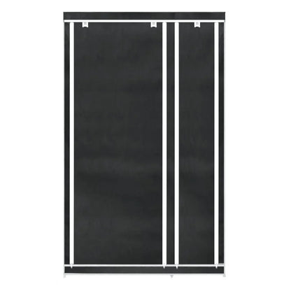 Dulap textil, 5 Compartimente, D9 Negru