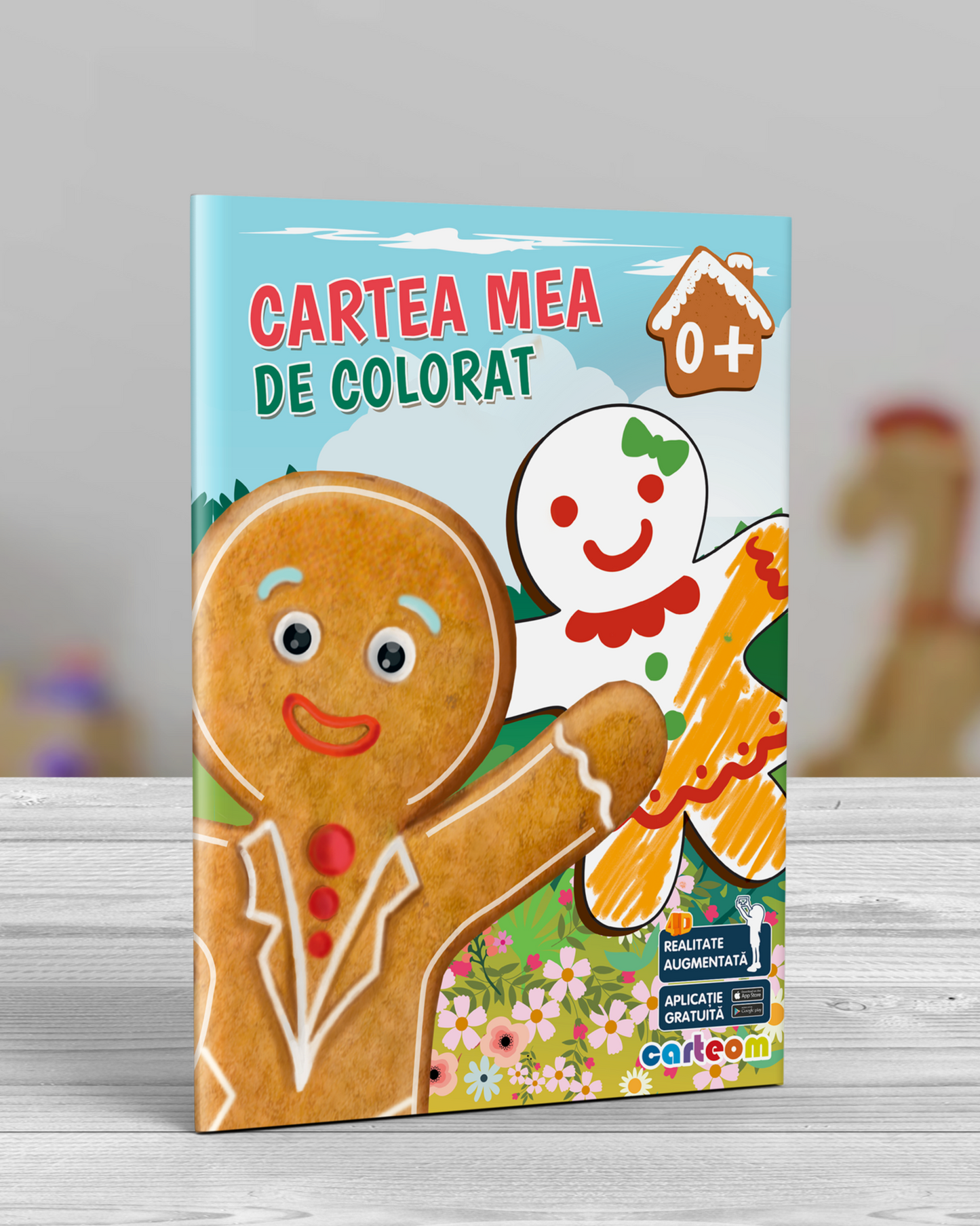 Cartea Mea de Colorat - cu Realitate Augmentată, 4D