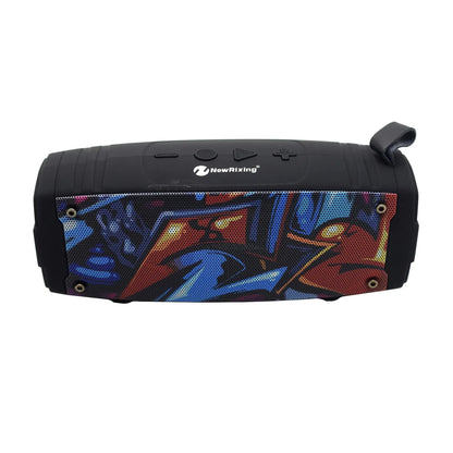 Boxa portabila NewRixing NR-3020, 1200mAh, Graffiti Style, D1271