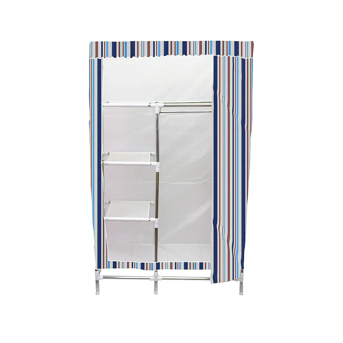Dulap textil depozitare, schelet metalic, Naimeed D100, 175x47x110, multicolor2