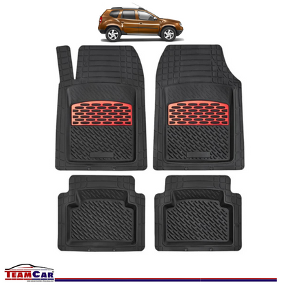 Covorașe Auto TeamCar® Tip Tăviță Compatibile Dacia Duster I (2010–2017) - Red