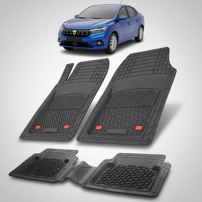Covorase Tip Tavita Compatibile Dacia Logan III 2020-2022 , Negru