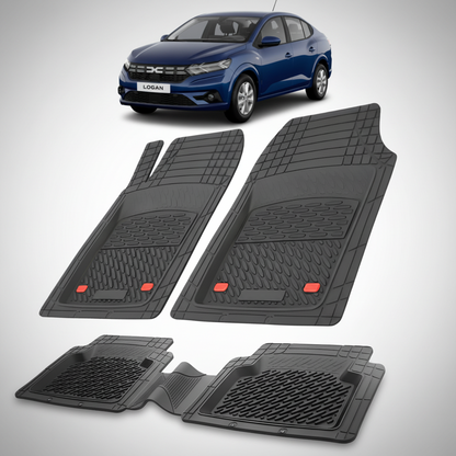 Covorase Tip Tavita Compatibile Dacia Logan III 2023-2026 , Negru