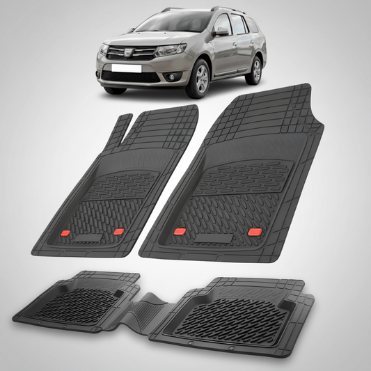 Covorase Tip Tavita Compatibile Dacia Logan MCV 2013-2017 , Negru