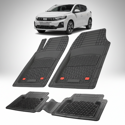 Covorase Tip Tavita Compatibile Dacia Sandero III Facelift 2026+ , Negru