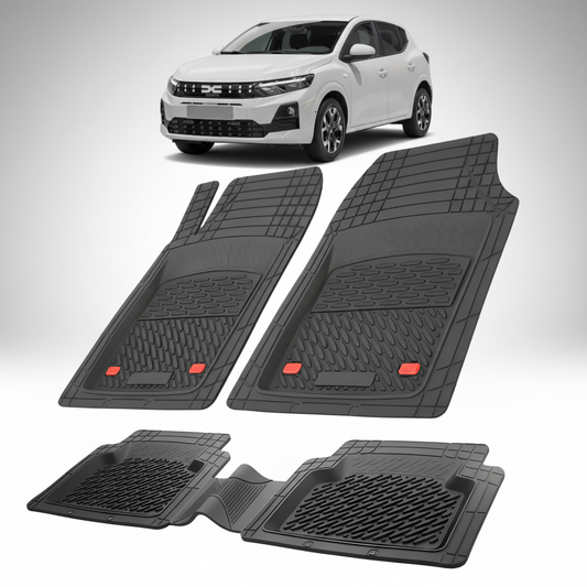 Covorase Tip Tavita Compatibile Dacia Sandero III Facelift 2026+ , Negru