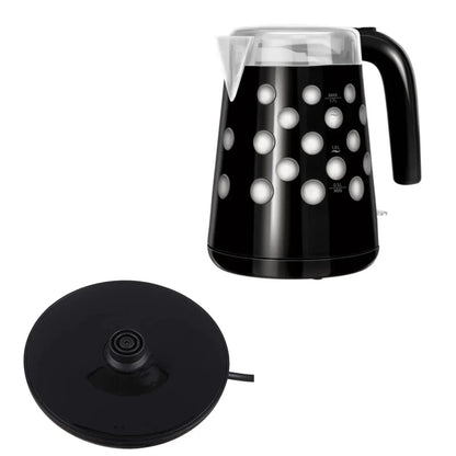 Fierbator apa, Sokany FK-1621A, 1850W, capacitate 1.7L, control temperatura, indicator luminos, Negru