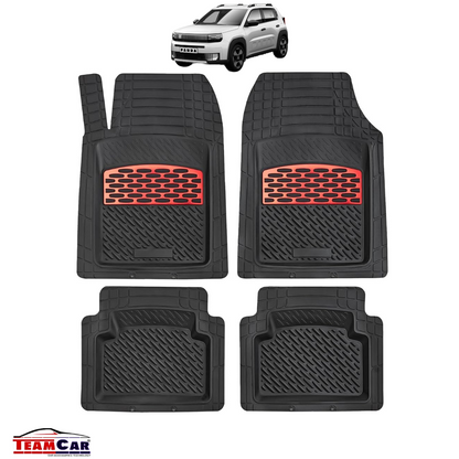Covorașe auto Fiat Grande Panda - Red