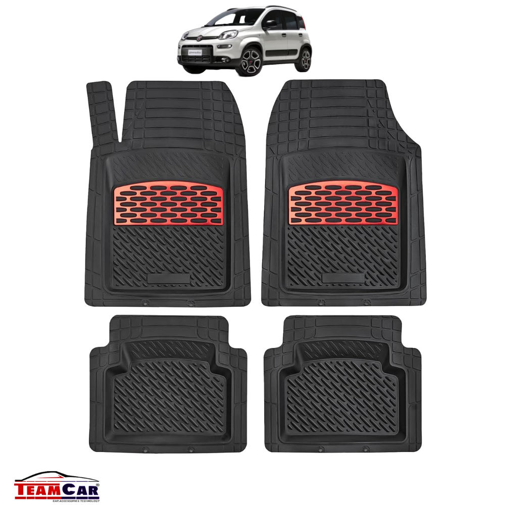 Covorașe auto Fiat Panda III - Red