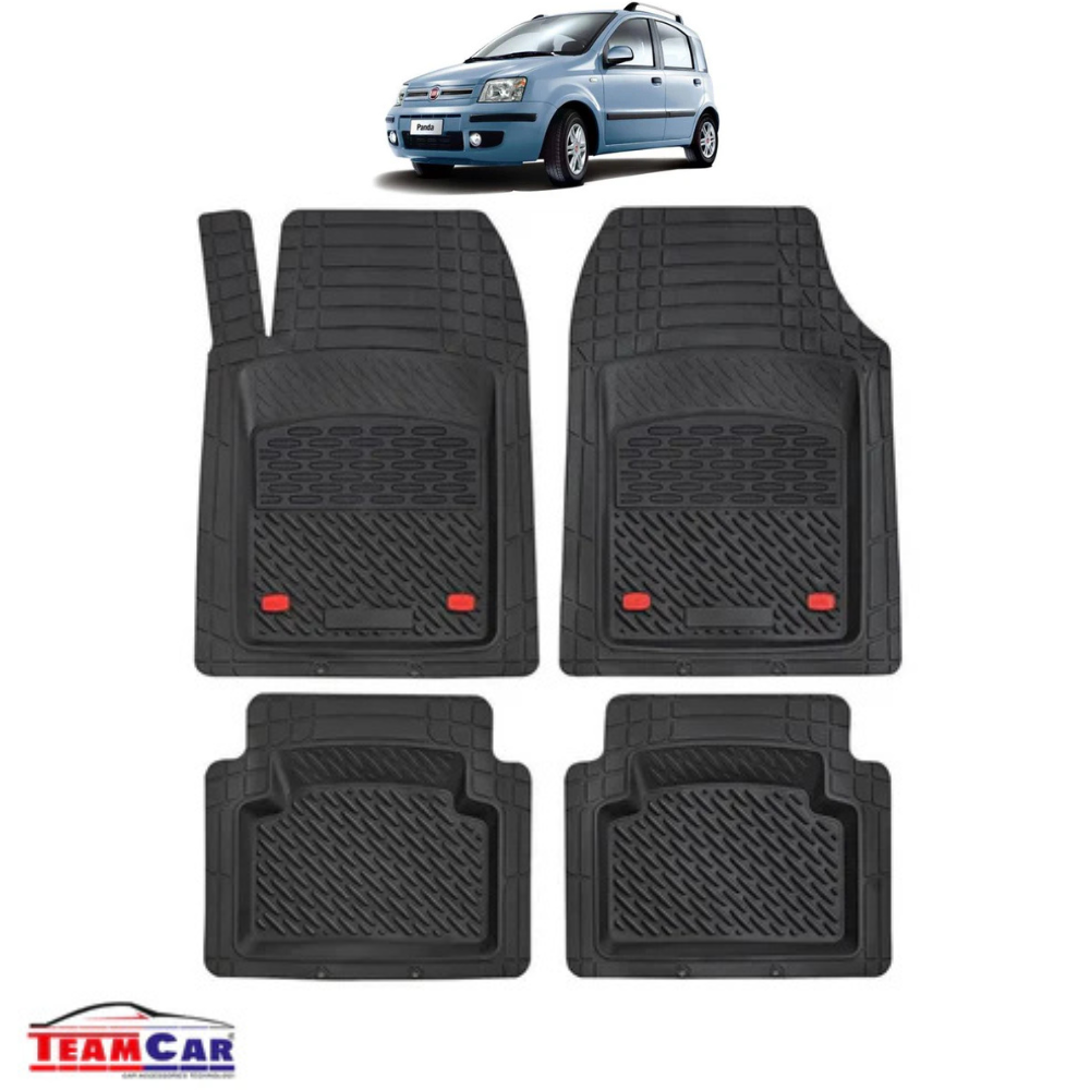 Covorașe auto Fiat Panda II - Negru