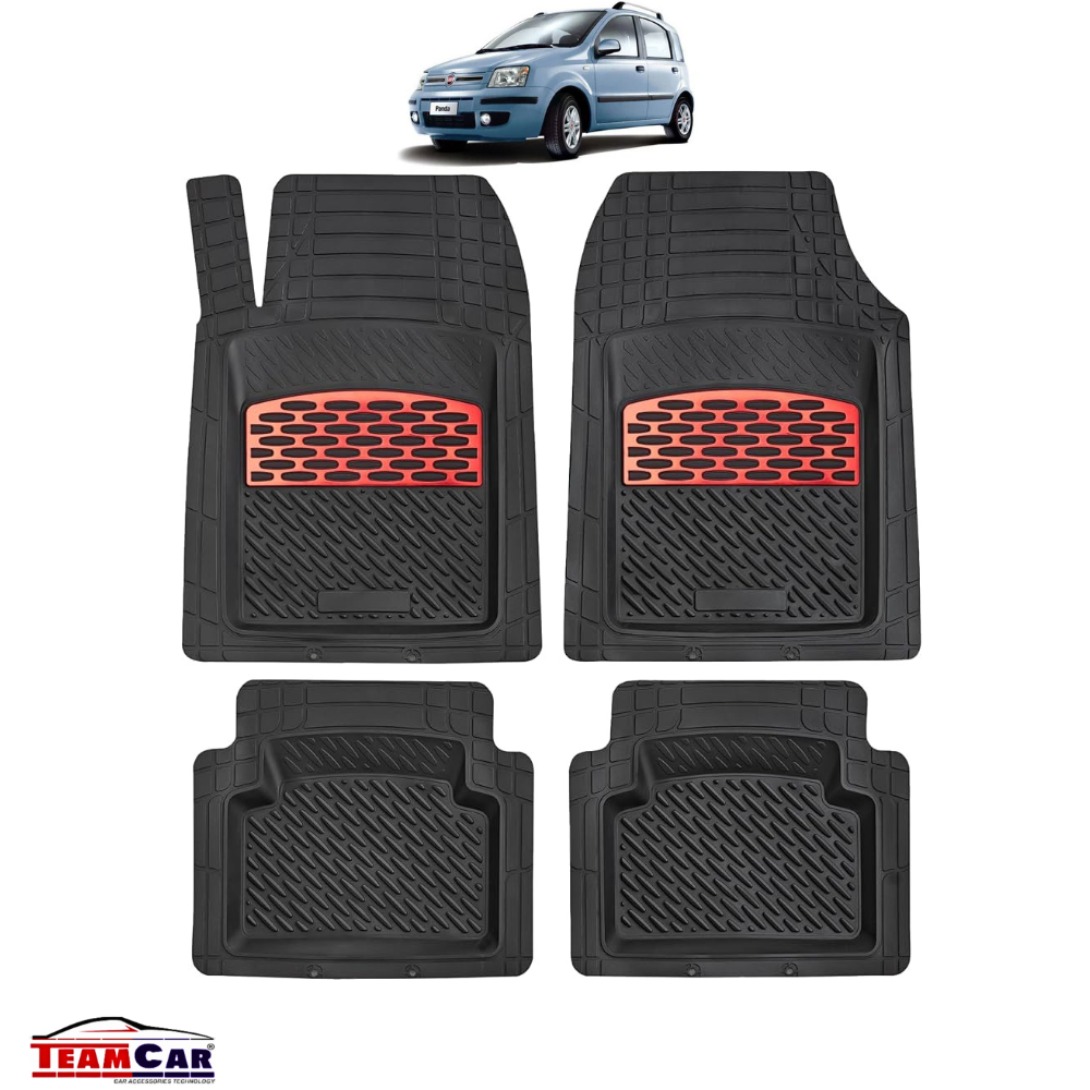 Covorașe auto Fiat Panda II - Red