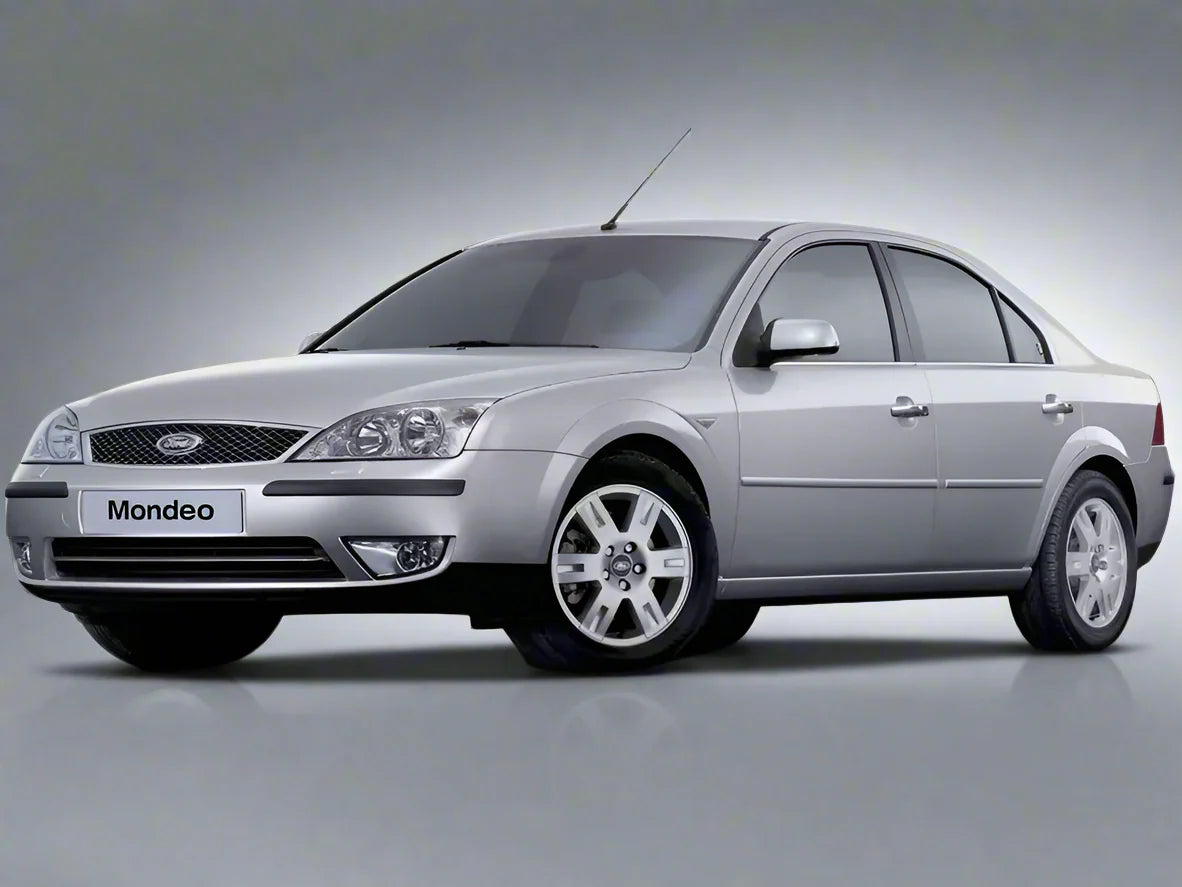 Covorașe Auto TeamCar® Tip Tăviță Compatibile Ford Mondeo Mk3 (2000–2007) - Sedan Silver