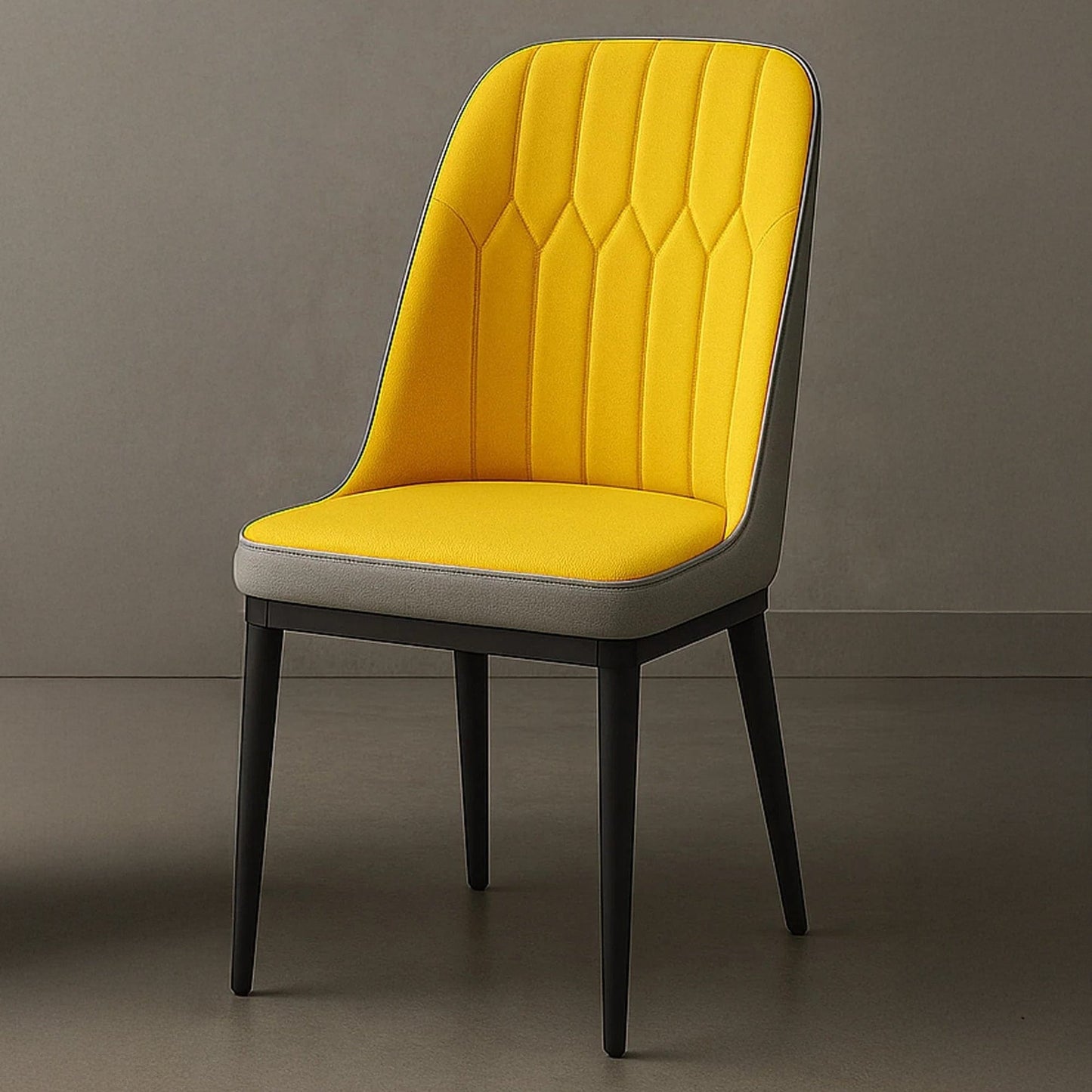 Scaun de Dining Modern Bucatarie, Spate, solduri, Galben