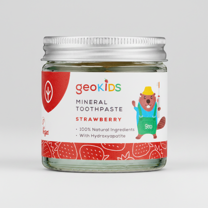 Pasta de dinți minerală Naturală pentru Copii - Căpșuni
