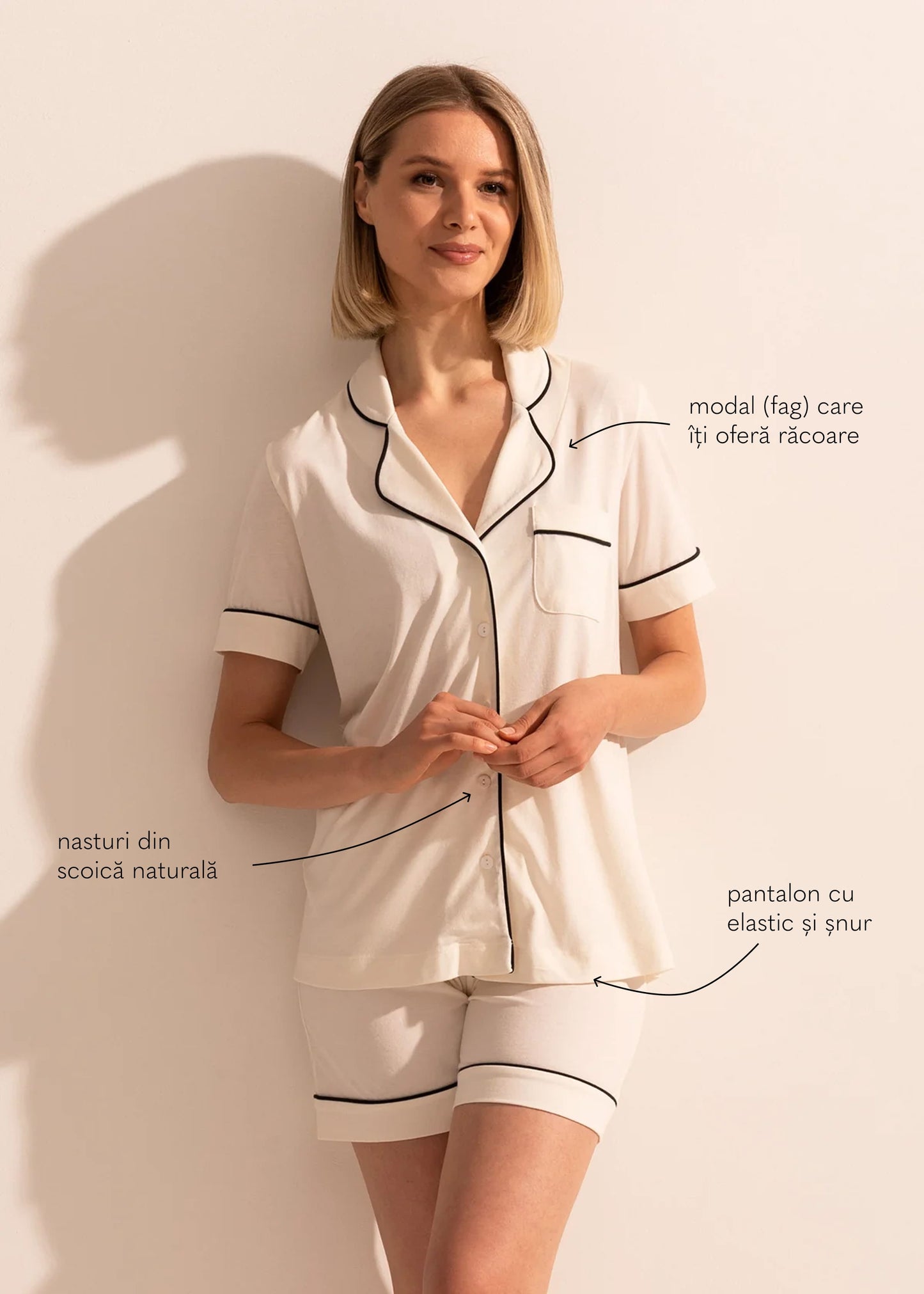 Pijama Damă Ana Modal