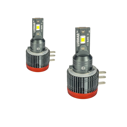 Kit led H15 LUSMAR™ LED-H© 6000k 15000 lumeni 110W/set Canbus - fara eroare - off-road