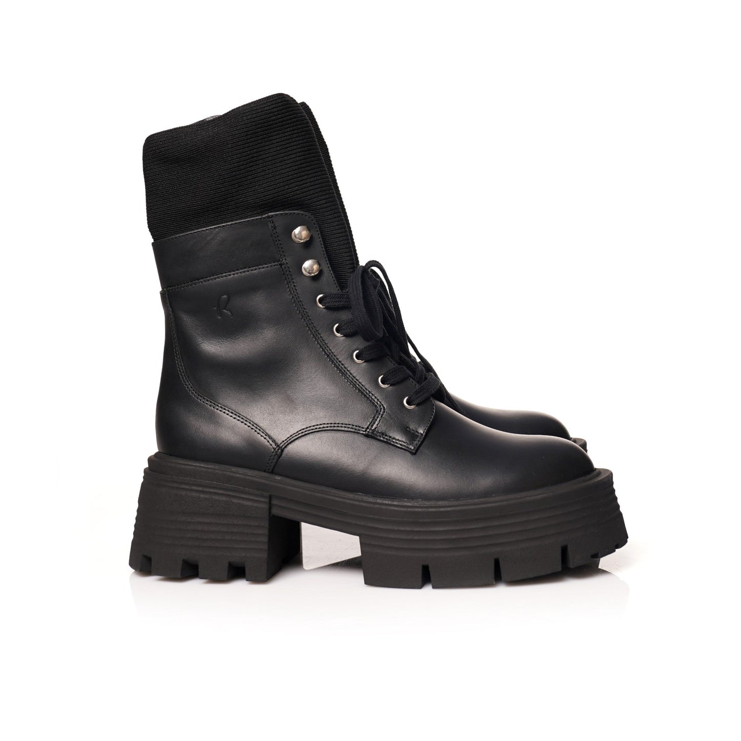 Brodequin Noir | Chaussette