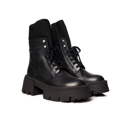 Brodequin Noir | Chaussette