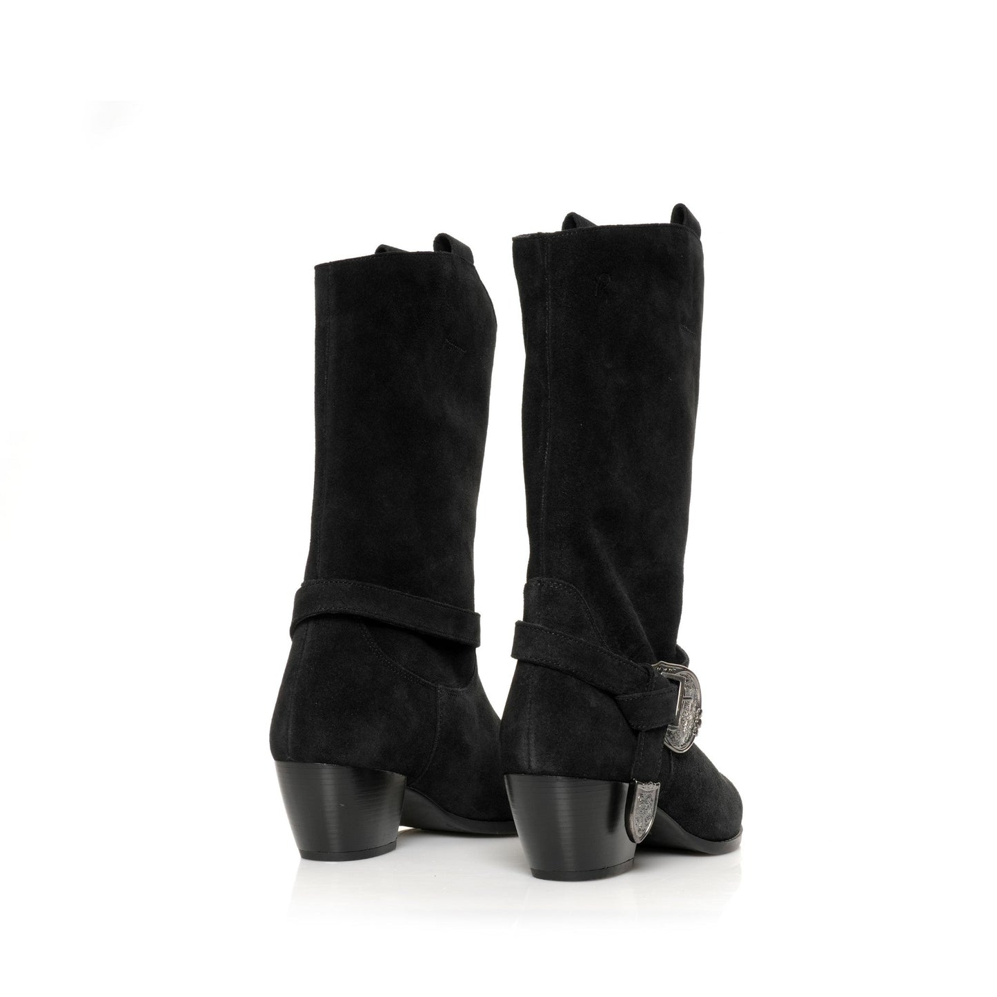 Santiag Noir Suede