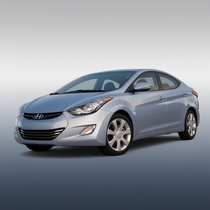 Covorase Auto Cauciuc Compatibile Hyundai Elantra V (MD/UD, 2010–2015)- Black