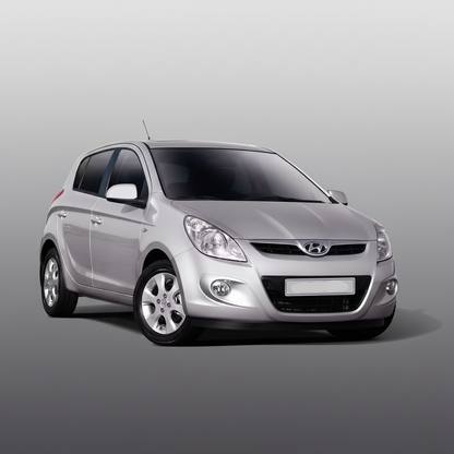 Covorase Auto Hyundai i20 2008-2012 - Tavita Cauciuc-Black
