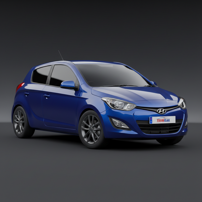 Covorase Auto Hyundai iGen i20 2012-2014 - Tavita Cauciuc-Black
