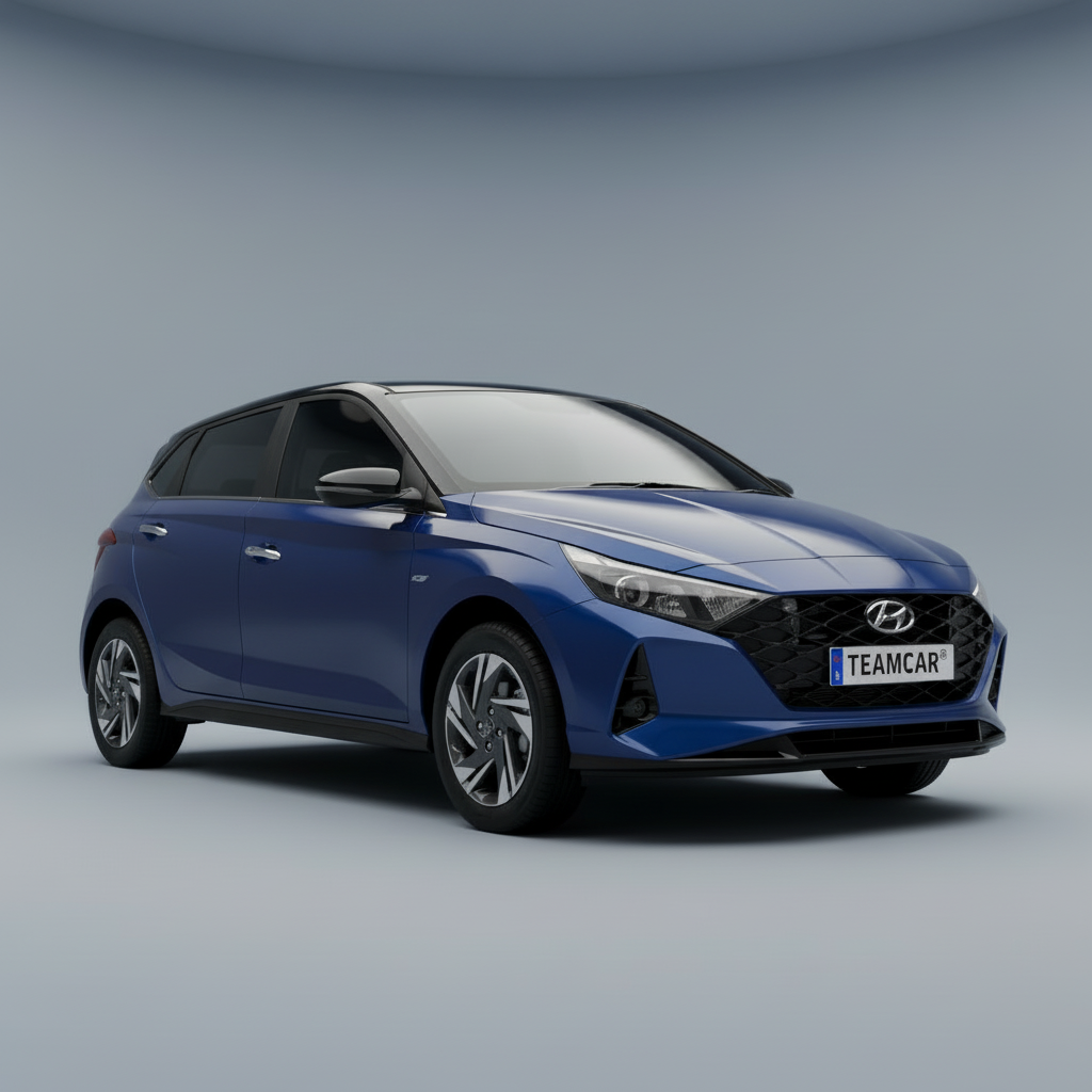 Covorase Auto Hyundai i20 2020-2023 - Tavita Cauciuc-Silver