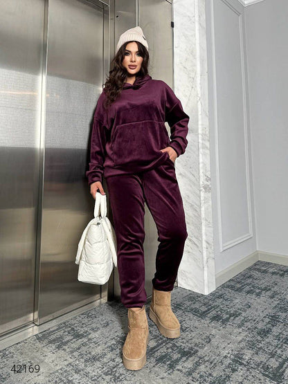Trening dama marimi mari catifea 8072