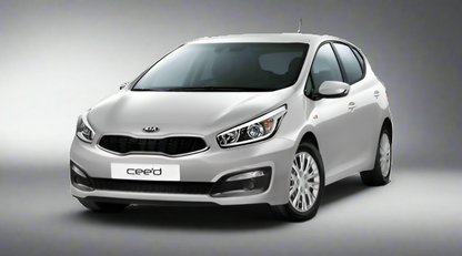 Kia Ceed II Covorase Auto TeamCar® Tip Tavita Compatibile (2012–2018) Red
