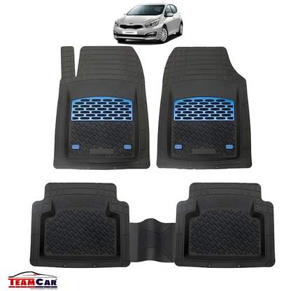 Kia Ceed II Covorase Auto TeamCar® Tip Tavita Compatibile (2012–2018) Blue