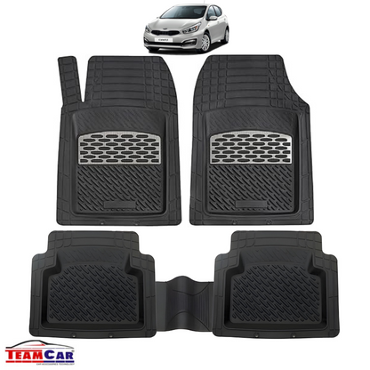 Kia Ceed II Covorase Auto TeamCar® Tip Tavita Compatibile (2012–2018) Silver