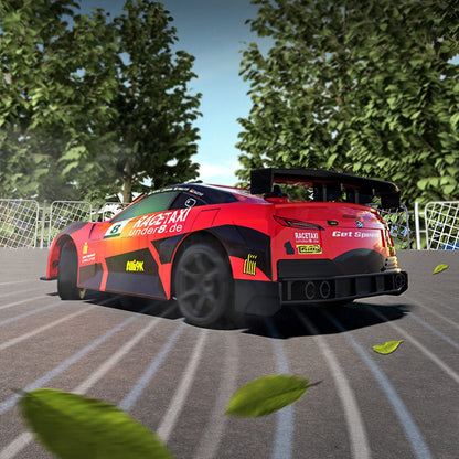 Masina cu telecomanda RC Timebox, 30km/h, 1:20, Drift car, lumini LED, Rosu