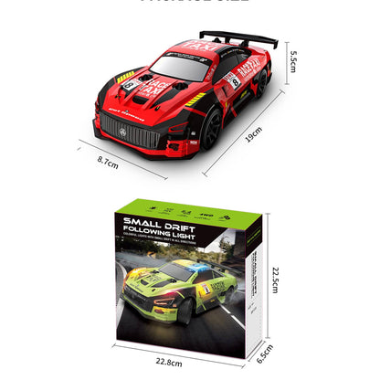 Masina cu telecomanda RC Timebox, 30km/h, 1:20, Drift car, lumini LED, Rosu