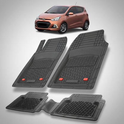 Covorase Auto Hyundai i10 2013-2016 - Tavita Cauciuc-Black