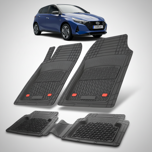 Covorase Auto Hyundai i20 2020-2023 - Tavita Cauciuc-Black