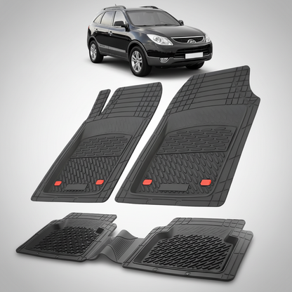 Covorase Hyundai ix55 2009–2012 Tavita din cauciuc-Black