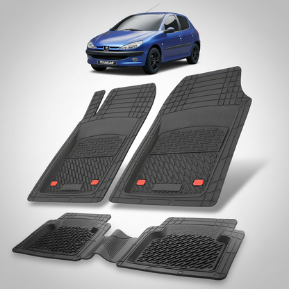 Covorase Tavita Compatibile Peugeot 206 Hatchback (5 usi-1998-2003) Black