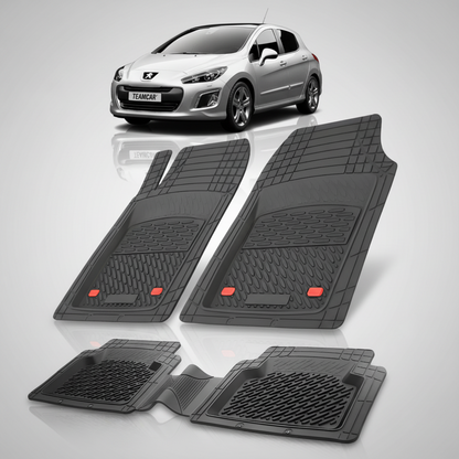Covorase Auto Tip Tavita Compatibile Peugeot 308 FL (2011-2013) Black