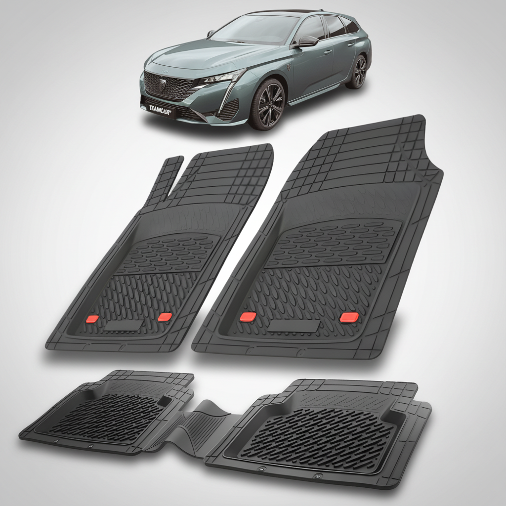Covorase Auto Tip Tavita Compatibile Peugeot 308 III SW - Black