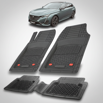 Covorase Auto Tip Tavita Compatibile Peugeot 308 III SW - Black