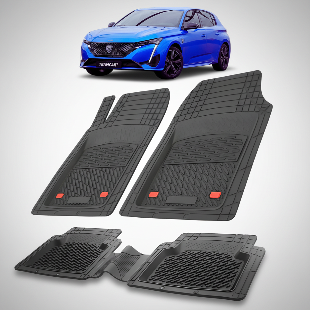 Covorase Auto Tip Tavita Compatibile Peugeot 308 III (P5: 2021–2025) Black