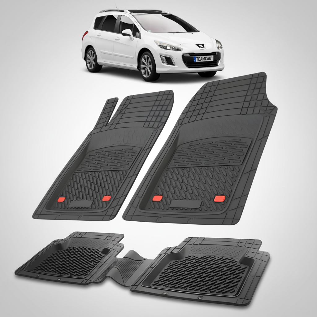 Covorase Auto Tip Tavita Compatibile Peugeot 308 SW FL (2011-2013) Black