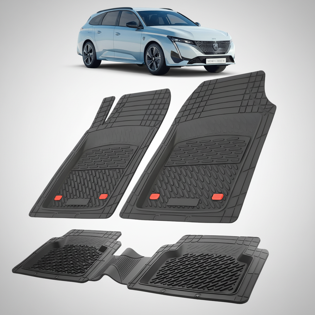 Covorase Auto Tip Tavita Compatibile Peugeot e-308 SW (MY23-25) - Black