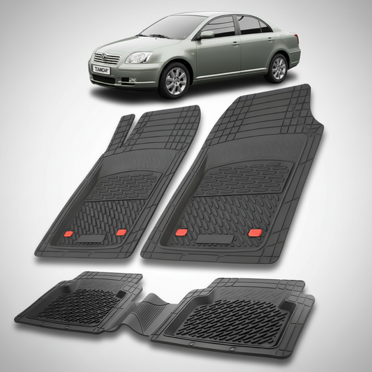 Covorase Auto Tip Tavita Compatibile Toyota Avensis T25 (2003-2009) Negru