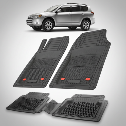 Covorase Auto Tip Tavita Cauciuc Compatibile Toyota RAV4 (2006–2012) Negru