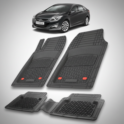 Covorase Hyundai i40 2011–2015 - Cauciuc Tip Tavita -Black